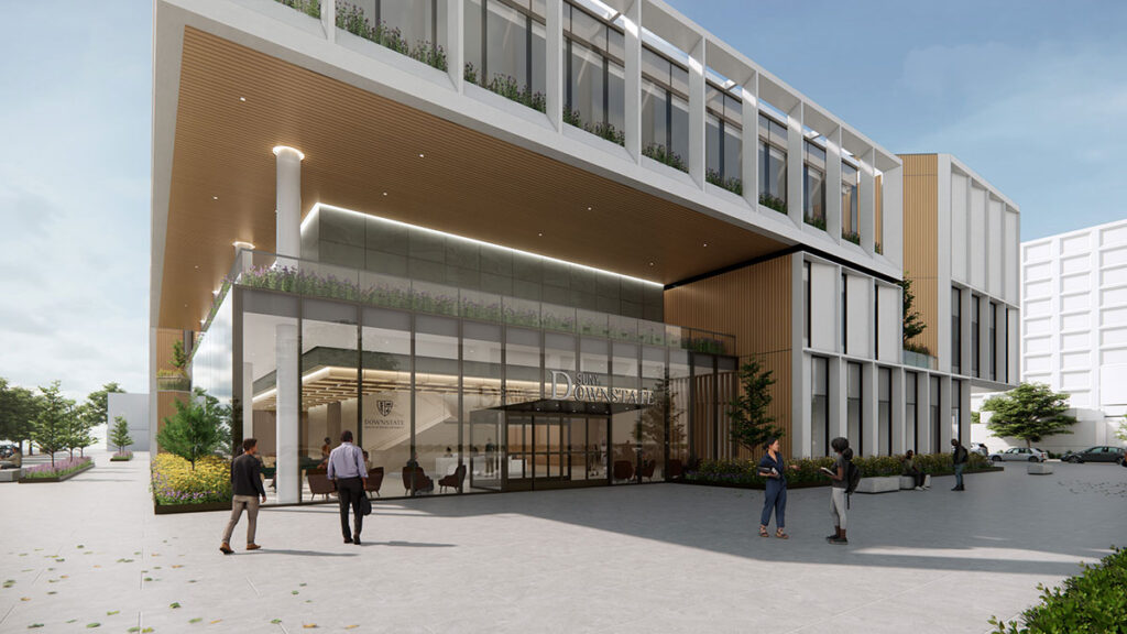 Conceptual New Annex Lobby Entrance